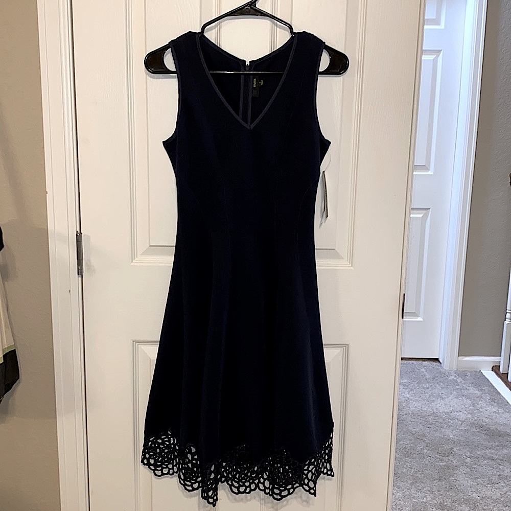 Maia Navy Dress
